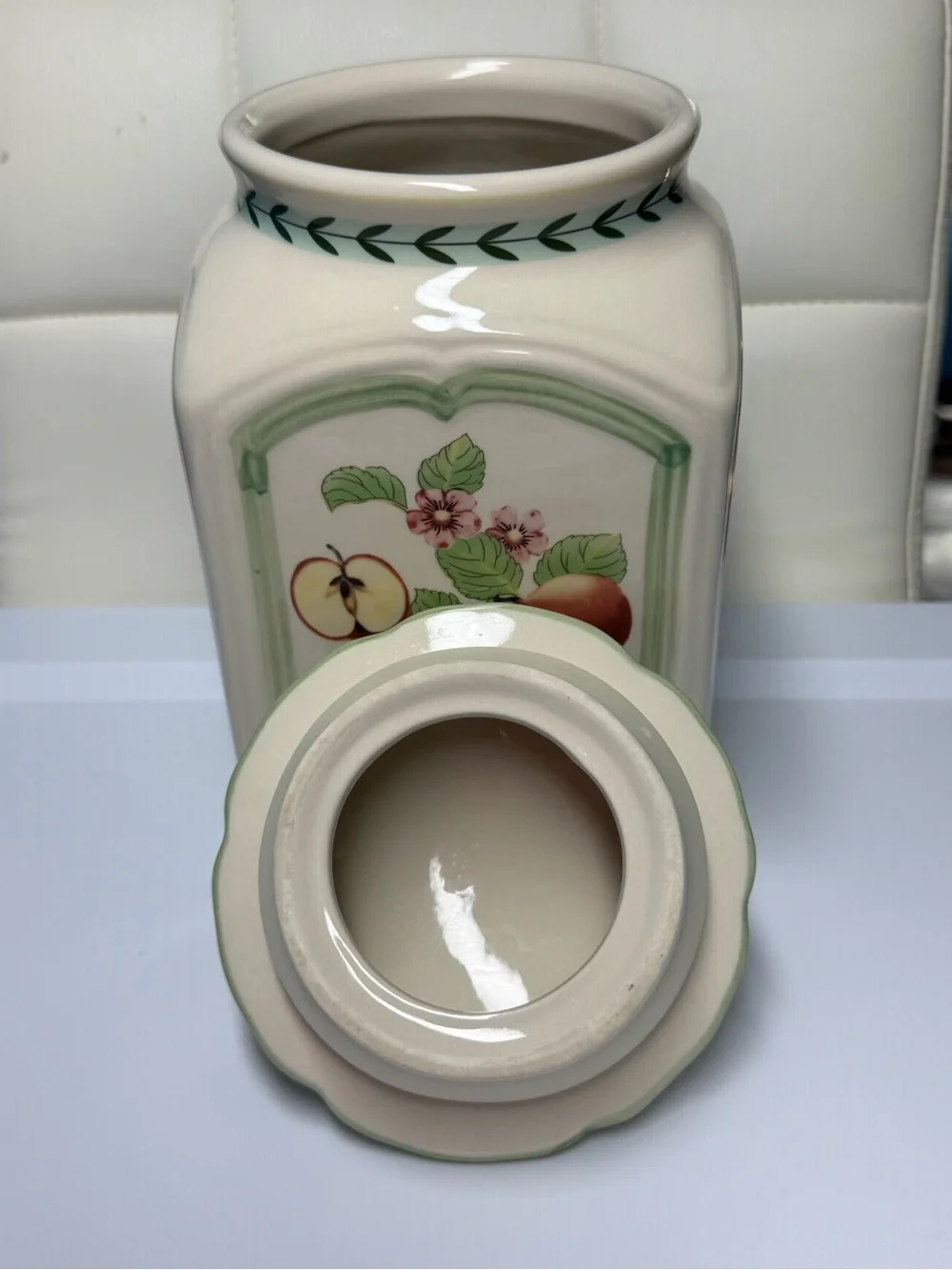 Villeroy & Boch French Garden Fleurence Large Canister and Lid